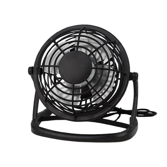 ZhangC 4 Inch USB Desk Fan, Portable Mini Fan with 180° Adjustment, Summer Small Tabletop Fan for Home, Office, Dorm, Travel, Quiet Cooling Fan