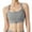 Gray, variant on Bigersell Women Sports Bras Clearance Zipper Front Closure Comfort Wireless Bras Everyday Bras Underwear Full-Coverage Bras Yoga Running Bra Crop Tops Bras no Underwire Pink 3XL