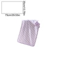 thumbnail image 3 of WDOBM Reusable Washcloths, Unisex Striped Coral Fleece Bath Hair‑Drying Towel, Highly Absorbent Quick Dry Machine Washable, Lightweight Sport Towels for Travel Fitness, 3 of 6