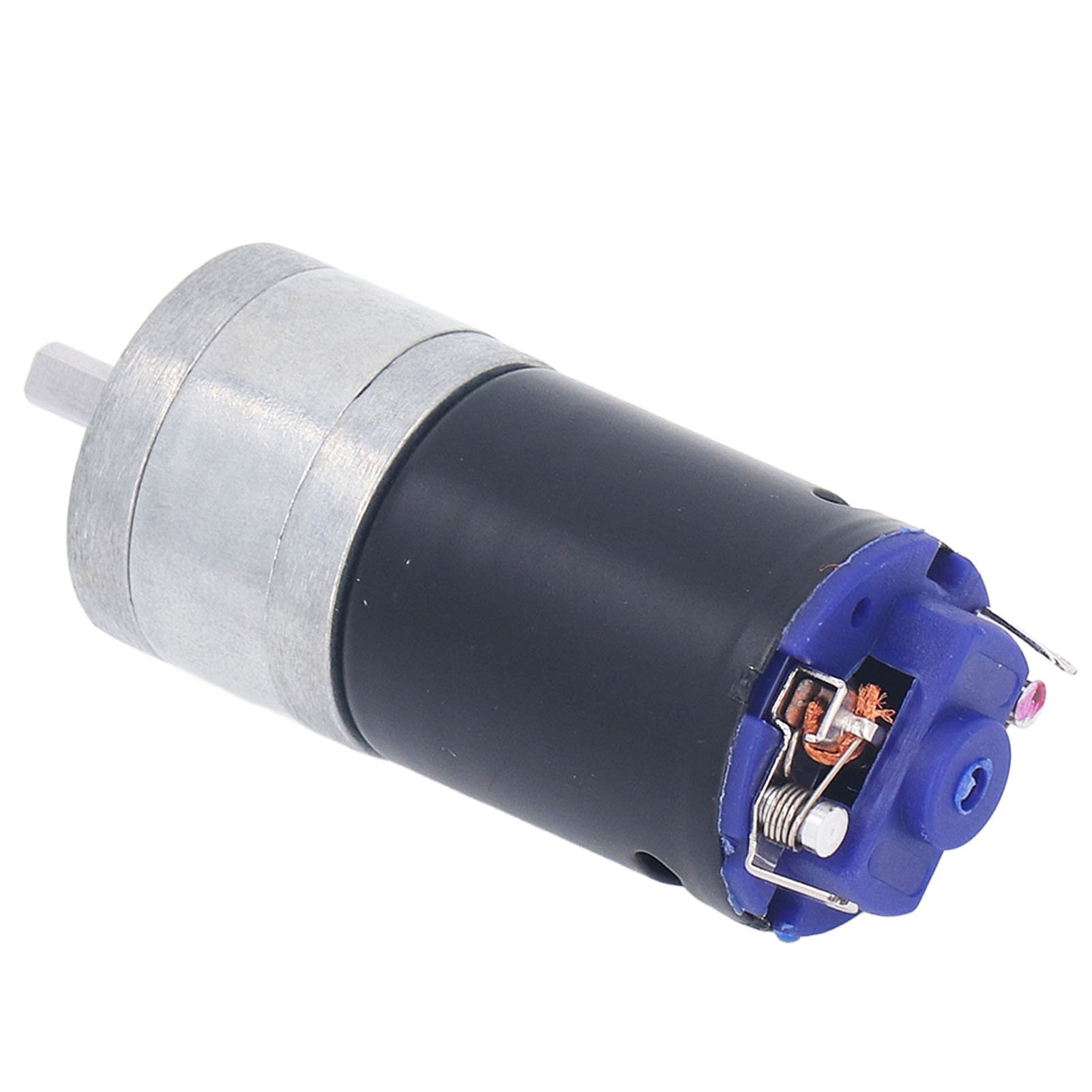 Moteur DC 12V Avec Arbre 6mm - Moteur De Réduction Silencieux 66RPM Pour Automatisation Bureau Et Industrielle