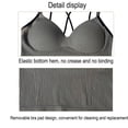 thumbnail image 3 of Top corto con tirantes finos sin costuras para mujer, talla única, 3 of 5