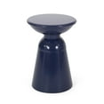thumbnail image 7 of Aston Metal Outdoor Side Tables, Set of 2, Navy Blue, 7 of 7
