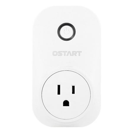 OSTART WiFi Smart Plug, No Hub Required, Works with Amazon Alexa, Remote Control Electrical Outlet Switch for Household Appliances