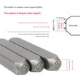 thumbnail image 7 of Osdhezcn Steel Punch for Metal Engraving Rings Pendant Charm Clear Impressions Easy to Apply Portable and Convenient, 7 of 7