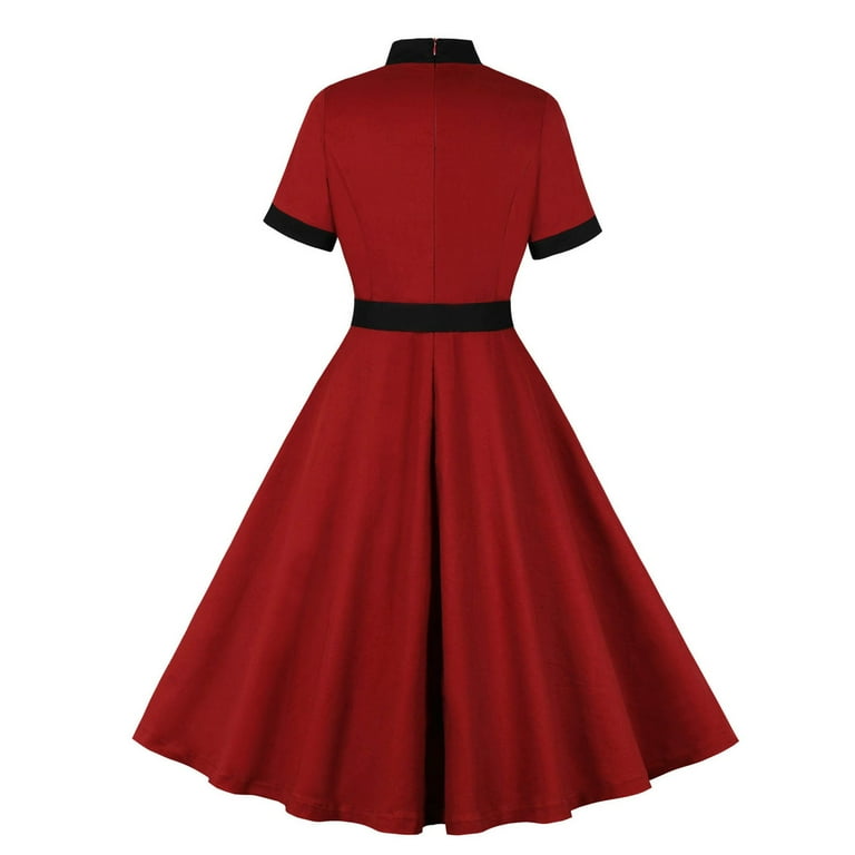 white christmas dresses Early 1940s Black Rayon & Sequin Cocktail Dress – Muse main image 1