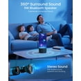 thumbnail image 3 of Lámpara Medusa Eyesound con Bocina Bluetooth y Luz de 7 Colores, 3 of 9