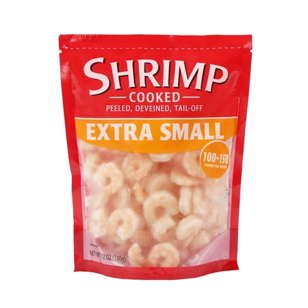 Extra Small Cooked Shrimp 12 Oz Extra Small Cooked Shrimp 12 Oz