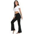 thumbnail image 6 of HDE Pajama Pants for Women PJ Pants Comfy Loungewear Sleepwear Black S, 6 of 6
