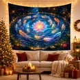thumbnail image 3 of Koi Pond At With Night, Mystical Fantasy for Space Lovers, Galaxy Room Decor Room Decor Statement, Mother's Day Gift, Tapestry Wall Hanging for Bedroom and Dorm, 3 of 7