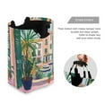 thumbnail image 3 of Yayeee Freestanding Laundry Hamper with Handle Collapsible Large Storage Basket for Clothes, Window Scene, 3 of 7