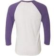 thumbnail image 3 of Mens Clementine Tri-Blend 3/4-Sleeve Raglan Tee, 3 of 4