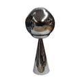 thumbnail image 1 of Ilios Innova | Lámpara de Mesa Esférica Plata Moderna con Base Cónica, Diseño Decorativo, Ideal para Buró, Sala o Espacios Contemporáneos, 1 of 9