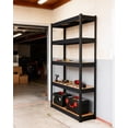 thumbnail image 4 of Heavy Duty Garage Metal Storage Shelving Units,48x24x72 Inch, 5-Tier Adjustable Storage Shelves,Loads 3000 LBS,Adjustable Garage Storage Shelving, Metal Storage Utility Racks Shelf Unit, 4 of 8