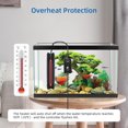 thumbnail image 5 of XZKING Aquarium Heater, Quartz Fish Tank Heater with LED Digital Display Thermostat Controller for 5-160 Gallon Freshwater Saltwater Tank(100w), 5 of 8