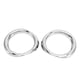 thumbnail image 3 of uds, cubierta de anillo de luz antiniebla delantera para coche, embellecedor cromado brillante de repuesto para CHR 2016-2018, 3 of 8