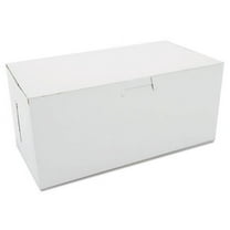 SCT Non-Window Bakery Boxes 9 x 5 x 4 White 250/Carton 0949