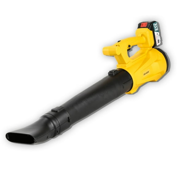 Cordless Leaf Blower-Lithium-Ion Battery Powered Power Blower for Yard,Lawn Cleaning and Snow Removal,Industrial Grade Electric Blower for Outdoor Use