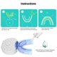thumbnail image 5 of Cepillo de dientes eléctrico de 360 grados, tipo U, automático, sónico, vibratorio, recargable, resistente al agua, limpiador blanqueador con luz azul, 5 of 5