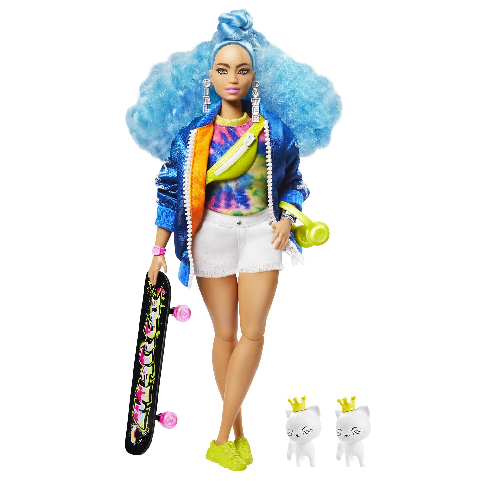 Barbie Extra Fashion Doll 5-Pack with 6 Pets & 70 Styling Pieces, Clothes & Accessories - image 5 of 22