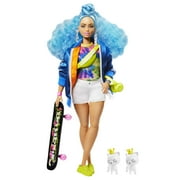 Barbie Extra Fashion Doll 5-Pack with 6 Pets & 70 Styling Pieces, Clothes & Accessories