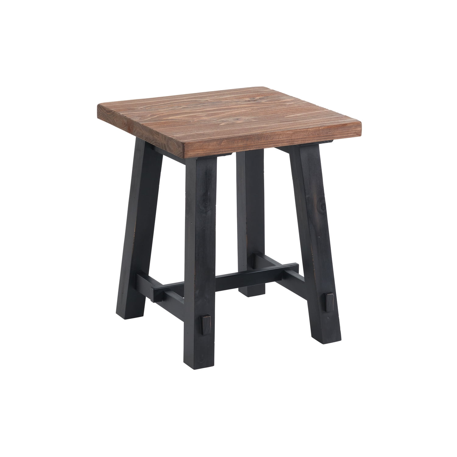 Alaterre Furniture Adam 3-Piece Solid Wood Living Room Table Set with 42 in. Coffee Table