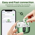 thumbnail image 4 of VEATOOL Bluetooth Headphones True Wireless Earbuds 65H Playback Power Display Earphones with Wireless Charging Case IPX7 Waterproof in-Ear Earbuds with Mic for TV Smart Phone Computer Laptop, 4 of 8