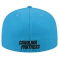 thumbnail image 4 of Men's New Era Blue Carolina Panthers Omaha 59FIFTY Fitted Hat, 4 of 6