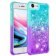 thumbnail image 2 of Funda para iPhone 8/iPhone 7 Transparente con Brillos Carcasa Protectora Antigolpes con Glitter Brillante, 2 of 5