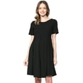 thumbnail image 1 of SURJDE Robe de Maternité Formelle pour Femme avec Plis à l'Avant et à l'Arrière, 1 of 7