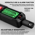 thumbnail image 3 of yeacher Portable Methane Gas Detector with Adjustable Sensitivity, Multi-Function Leak Tester for Natural Gas, LPG, and Combustible Gases, Featuring Sound/Light Alarms, Backlight, and Auto Shutdown, 3 of 6