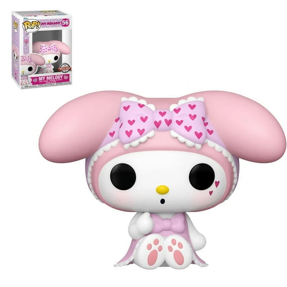 WJSDDXD RWJDXD Funko Sanrio Pop! My Melody Vinyl Figure Hot Topic Exclusive Vinyl Figure 56 Model Collecting Toy Gift with Box LZ