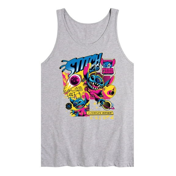 Disney - Lilo & Stitch - Stitch Comic Page - Men's Jersey Tank Top
