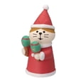 thumbnail image 3 of Adornos navideños para gatos BLESIY Figuras de gatos de resina, 3 of 8