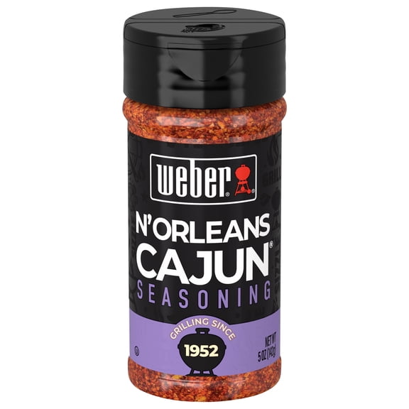 Weber N'Orleans Cajun Seasoning, Gluten Free, 5 oz