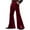 Wine, variant on Enjoytime Mens Dress Pants Fashion Solid Color Loose Flare Trousers Business Casual Plus Size Work Pants with Pockets Purple S