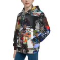 thumbnail image 2 of Kids Rod Wave Hooded Sweatshirt 3D Pullover Hoodie for Girls Boys with Pocket, 2 of 8
