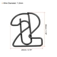 thumbnail image 2 of Unique Bargains Binder Clips, Black, 100 Count, 2 of 6