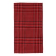 thumbnail image 1 of Balery Red Black Houndstooth Toalla de Microfibra Premium con Estampado – 27.5x16 pulgadas, Alta Absorción, Suave y Aterciopelada, Secado Rápido, 1 of 6