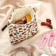 thumbnail image 5 of Set de 4 bolsas de maquillaje Abbylike Floral de pana, 5 of 6