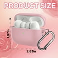 thumbnail image 2 of GJX 2Pcs Case Cover Fits for Airpods Pro 2,Elastic Tpu Case for Airpod Pro,Daily Protection Protective Case for Airpods Pro 2,Style1, 2 of 7