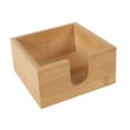 thumbnail image 3 of Bandeja para servilletas sencilla, soporte de almacenamiento de papel, contenedor, dispensador de servilletas, soporte para pañuelos faciales, estuche cuadrado Gloria Caja de almacenamiento de servilletas, 3 of 9