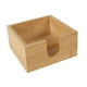thumbnail image 4 of Dispensador de servilletas de bambú perfecl Caja de almacenamiento de servilletas cuadrado, 4 of 8