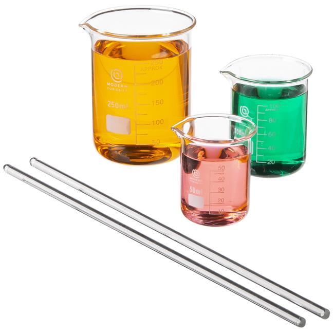 Glass Beakers Set Science, Chemistry Classroom Supplies