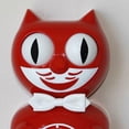 thumbnail image 4 of Kit Cat Klock Écarlate Rouge Gentlemen Cat Mignonne Horloge Murale, 4 of 4
