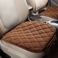 thumbnail image 1 of Autumn Winter Universal Plush Anti Slip Car Front  Rear Seat Lattice Cushion Cover Chair Pad Seat Mat, 1 of 3