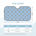 thumbnail image 3 of Bingfone Cute Cartoon Corgi Car Windshield Sunshade,Sun Foldable Sun Shield Sun Visor for Car - Small, 3 of 8