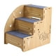 thumbnail image 2 of Escalera para perros de madera escalera de gato, 3 escalones, trepadora de escalada de escalada escalera escalones de mascota para gatos mayores sofá, 2 of 9