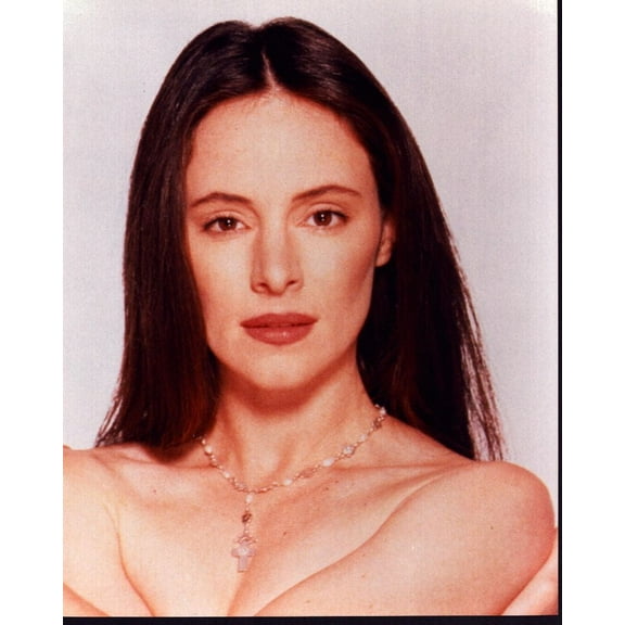 Madeleine Stowe Topless With Pink Stone Necklace Photo Print (8 x 10) - Item # MVM72810