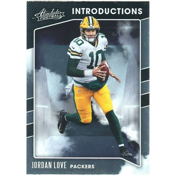 NFL 2020 Panini Absolute Introductions Jordan Love Trading Card I-JL (Rookie)