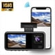 thumbnail image 1 of Cámara de Tablero de 3 Canales para Autos, Cámara WIFI 1080P, Grabadora de Video, Cámara de Visión Trasera para Vehículo, DVR para Auto,, 1 of 5